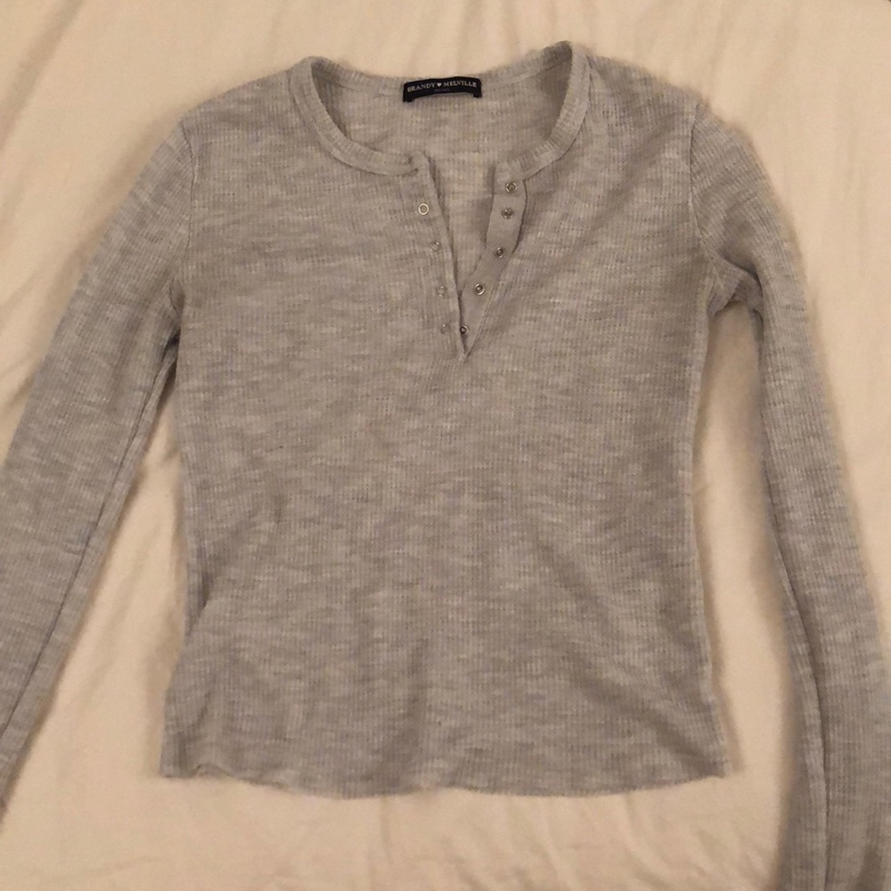 brandy melville thermal long sleeve